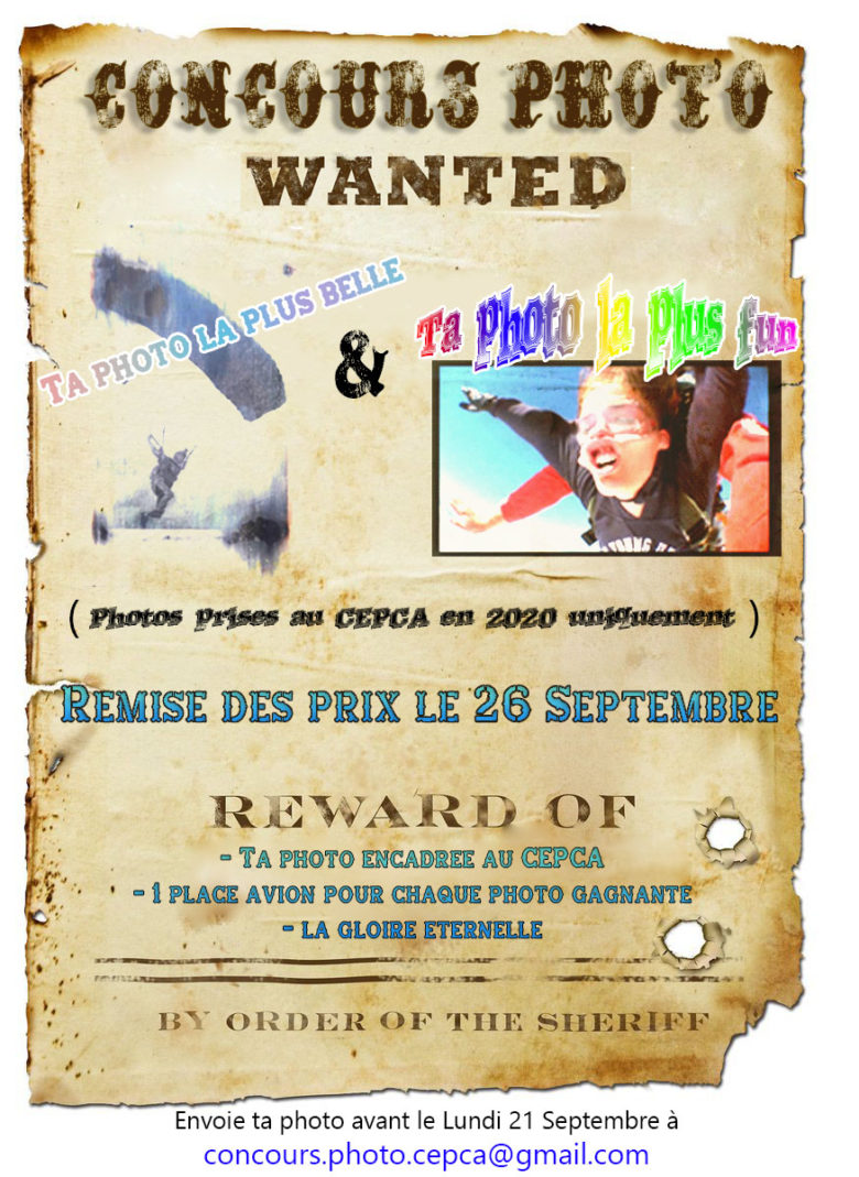 Affiche concours photo